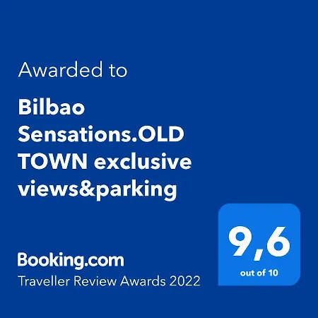 Sensations.old Town Exclusive Views&parking Apartament Bilbao